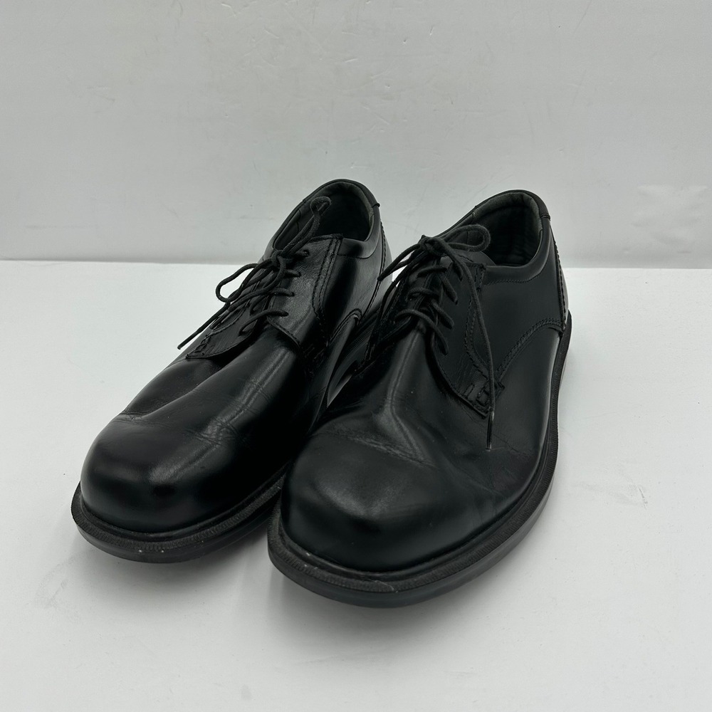 SAS Mens Ambassador Black Leather Lace Up Oxford Shoes Size 11 WW Extra Wide USA